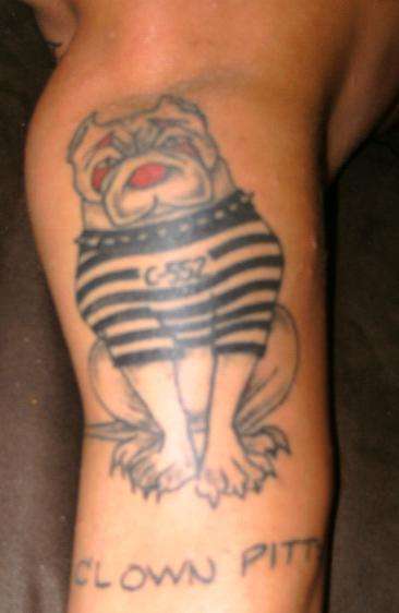 Clown Pitty tattoo