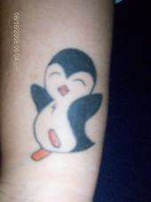 Penguin tattoo