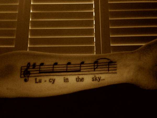 Lucy In The Sky... tattoo