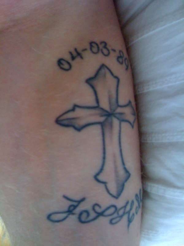 right forearm tattoo