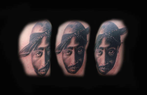 Tupac tattoo