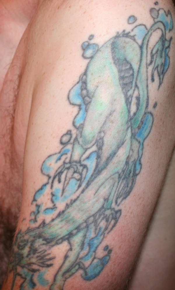 dragon before rework tattoo