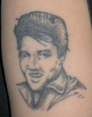 Elvis tattoo