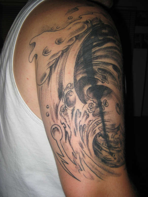 Chris Lundy Piece tattoo