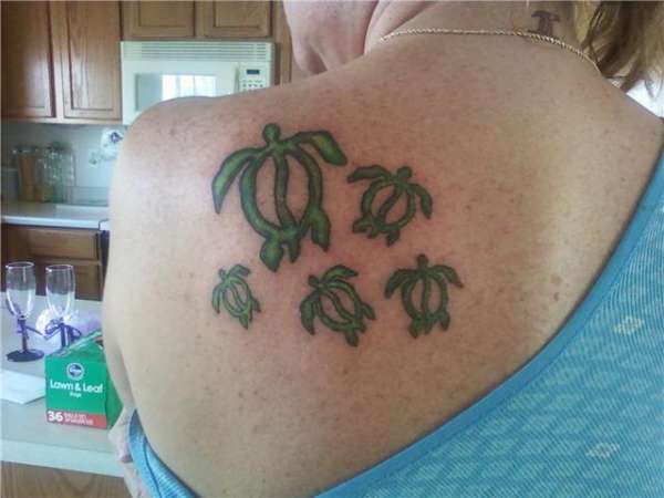 Honu turtles tattoo