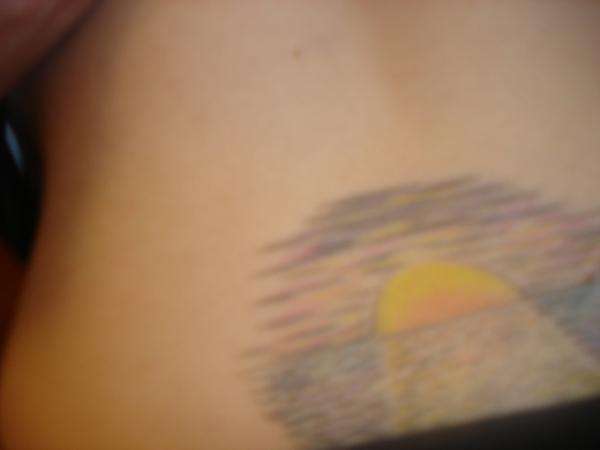 even the sun goes down. tattoo