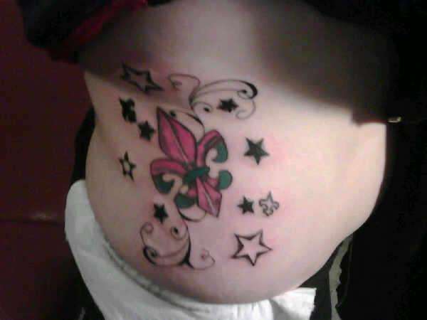 Fluer De Lis tattoo