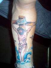 crucifiction tattoo