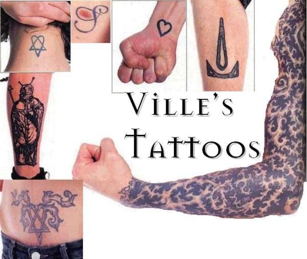 Ville Valo tattoo
