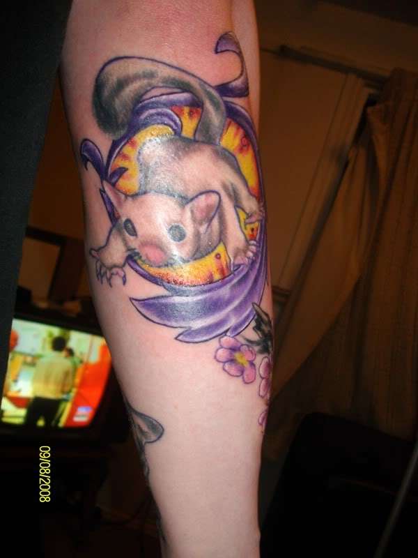sleeve in progress tattoo