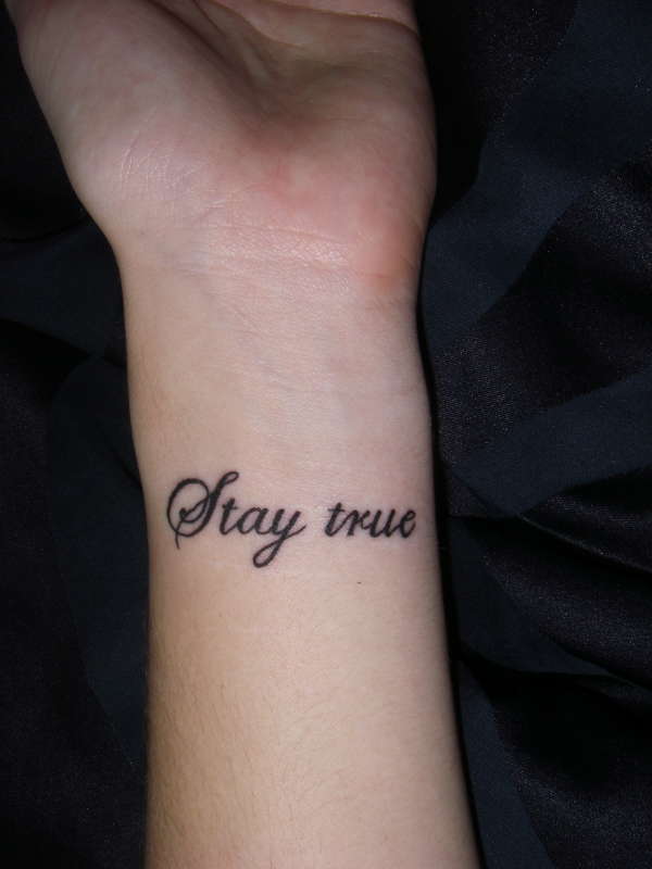 stay true tattoo