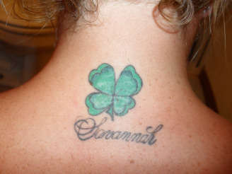 Clover tattoo