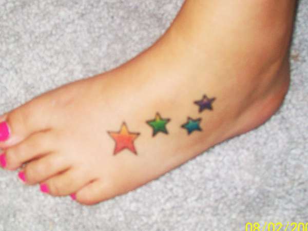 Friendship stars tattoo tattoo