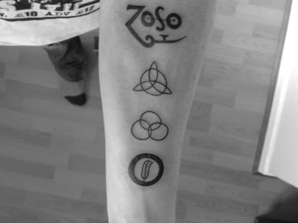 Led Zeppelin tattoo