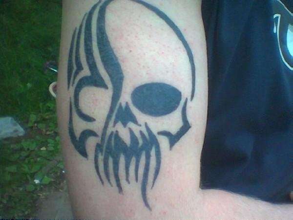 my skull tatt tattoo