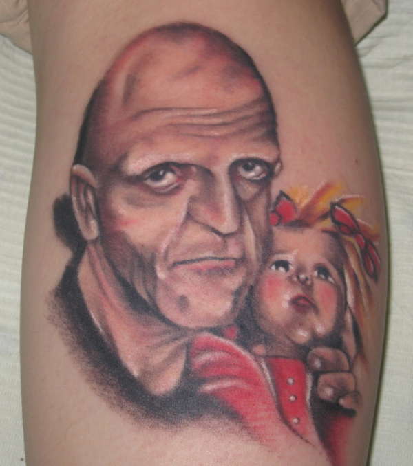 Michael Berryman tattoo