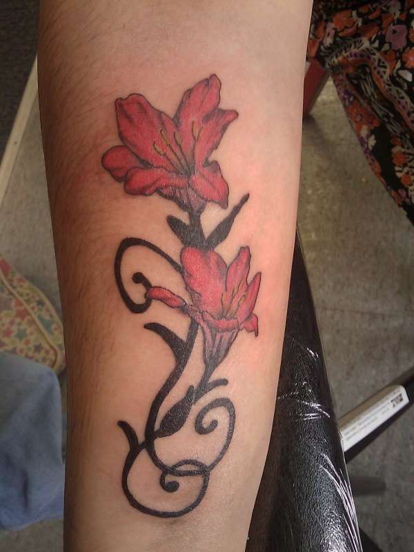 Flowers tattoo