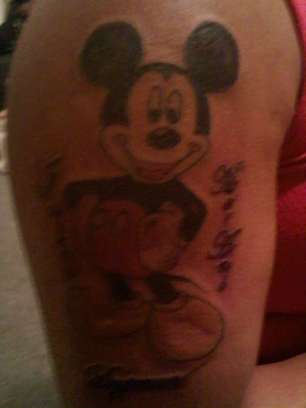 Mickey tattoo