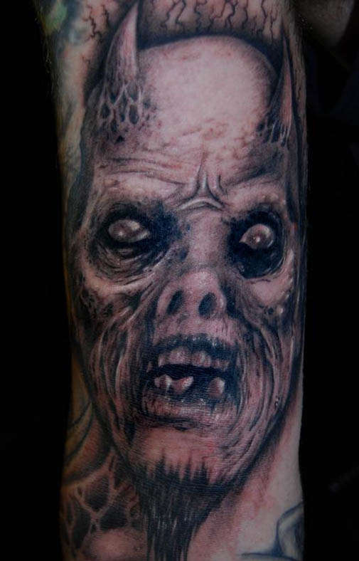 Zombie tattoo