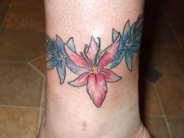 lily flowers tattoo