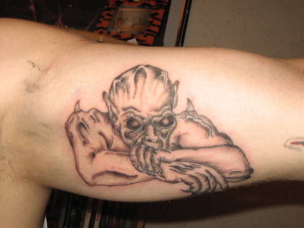 Demon tattoo