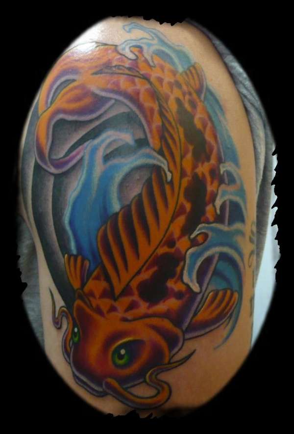 Koi fish tattoo