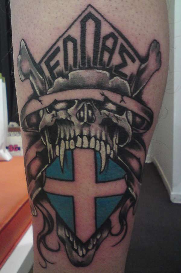 crossbones tattoo