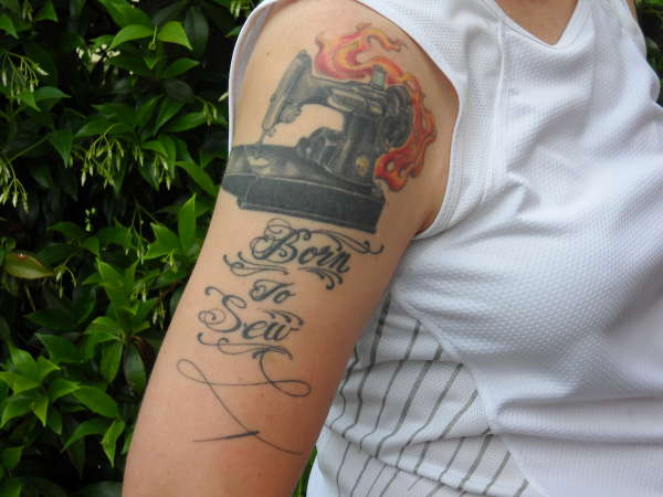 Born To Sew tattoo
