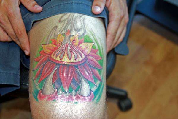 King Lotus tattoo