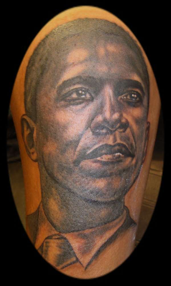 Obama tattoo