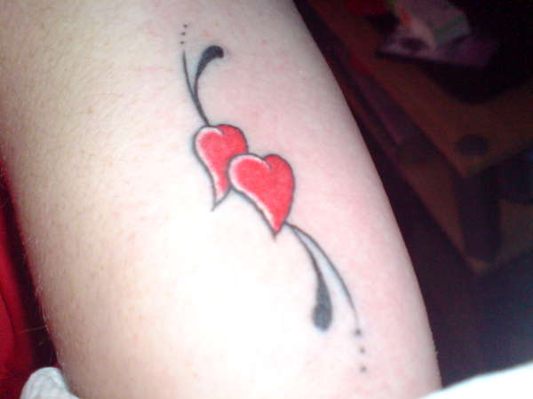 hearts tattoo