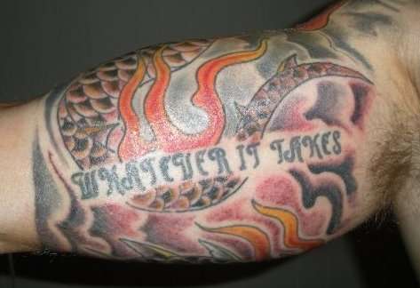 1st and 3rd tat combined tattoo