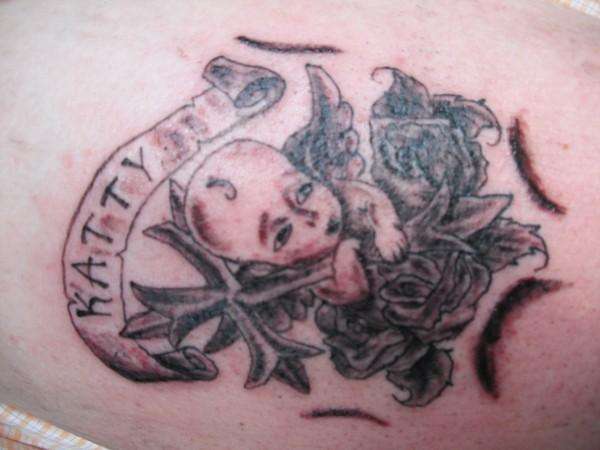 Angel tattoo