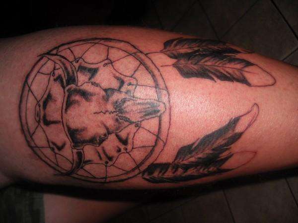 Dreamcatcher tattoo