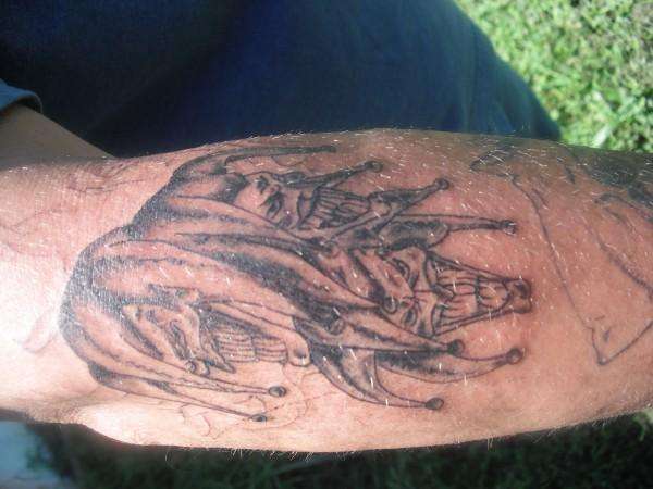 Jokers tattoo
