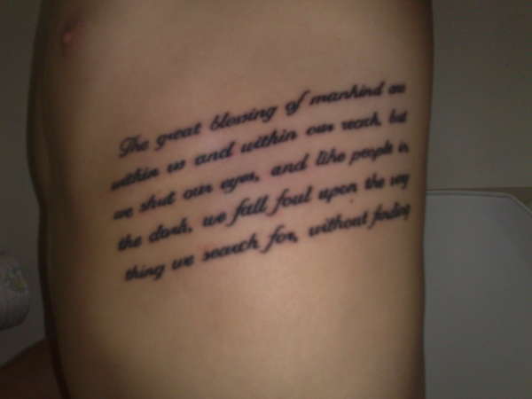 first tatto tattoo