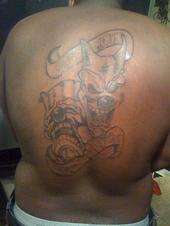good tyme bad tyme clowns tattoo
