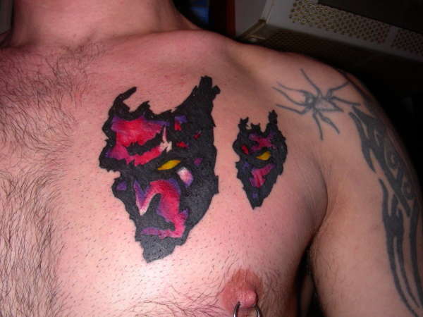 masks tattoo