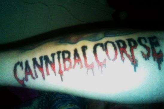 Cannibal Corpse tattoo