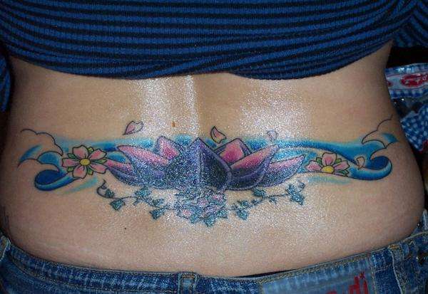 LOWER BACK COVER UP tattoo