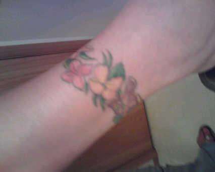 flowers tattoo