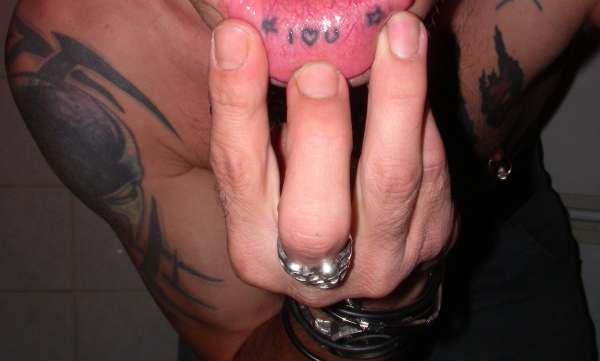 mouth tatoo tattoo