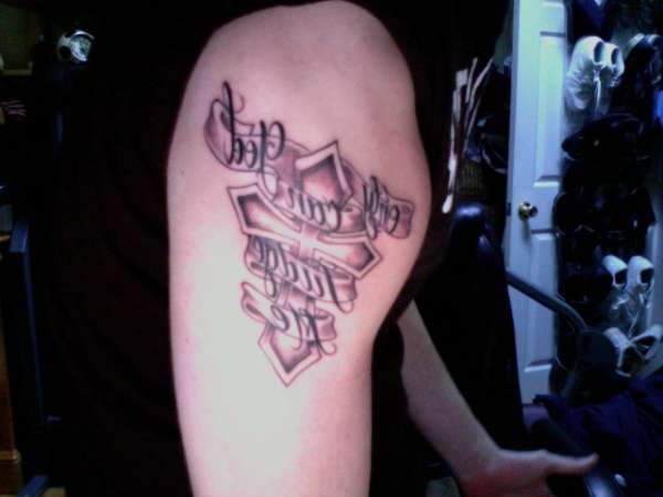 Cross tattoo