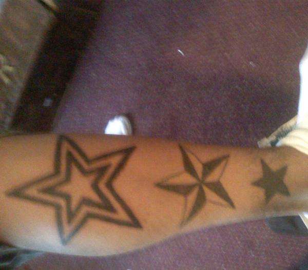 stars tattoo