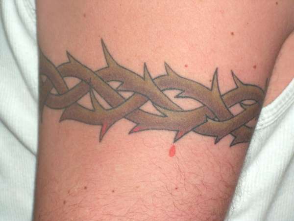 Crown of Thorns tattoo