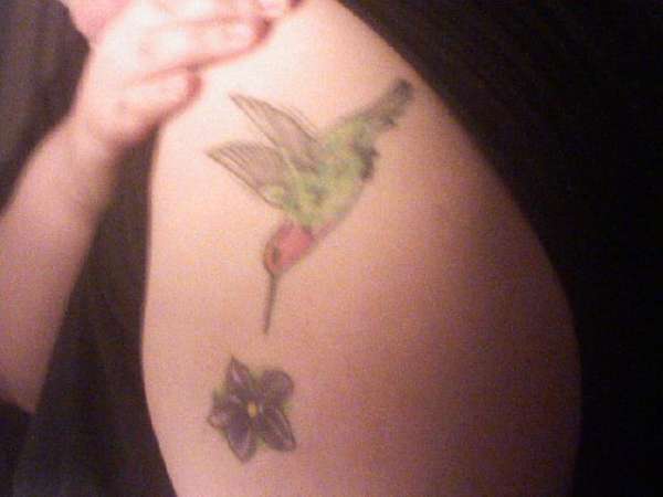 Hummingbird tattoo
