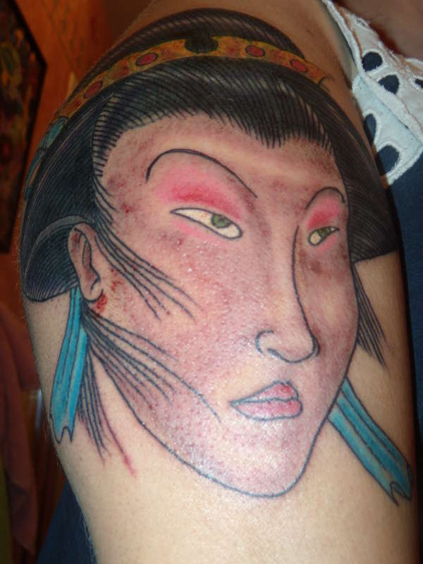 Japanese Geisha tattoo