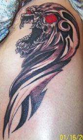 alien tribal tattoo