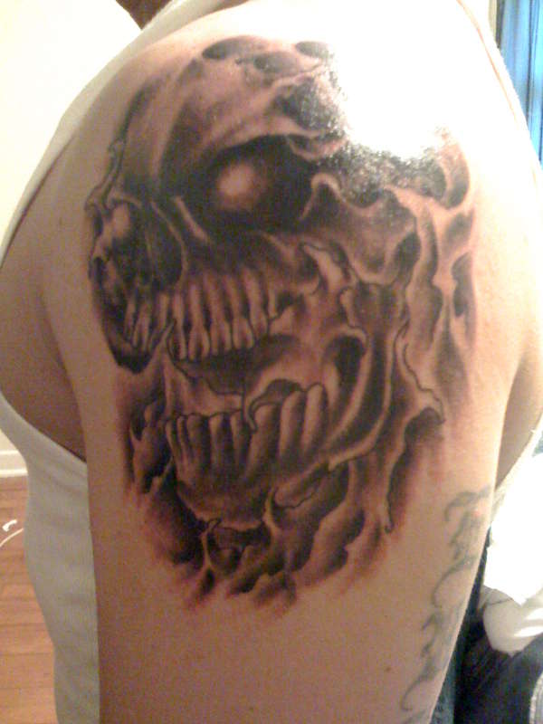 skull tattoo