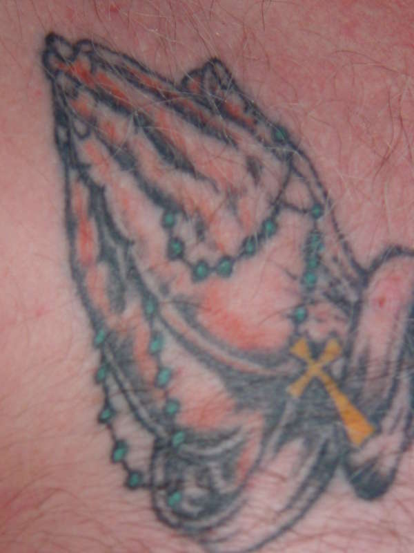 Praying Hands tattoo